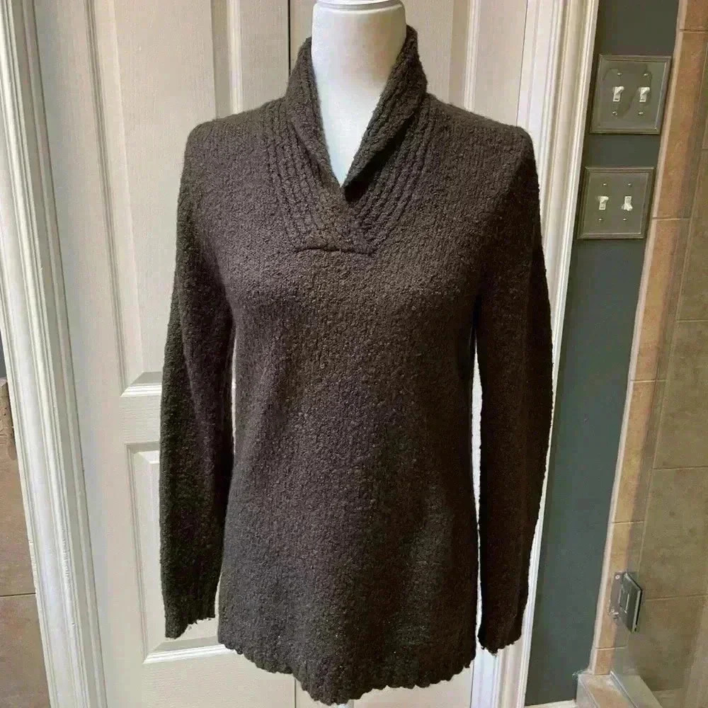 Cabela’s Wool Sweater Brown Size M